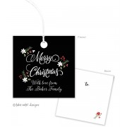 Christmas Gift Tags, White Christmas, Take Note Designs